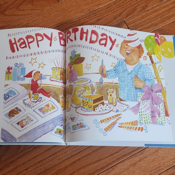 The Elf on the Shelf - A Birthday Traditon book - Picture 4 of 6